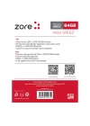 Zore Micro SD Hafıza Kartı 64GB