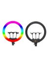 Zore MJ-18 Uzaktan Kumandalı 45cm Işıklı Telefon Tutucu Ring Light
