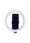 Zore MJ20 RGB Light 8 inç Işıklı Telefon Tutucu Ring Light