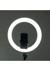 Zore MJ38 RGB 25W Ring Light Canlı Yayın 38cm USB li ve Telefon Stand