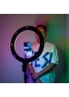 Zore MJ38 RGB 25W Ring Light Canlı Yayın 38cm USBli ve Telefon Stand