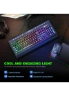 Zore Onikuma G21 RGB Oyuncu Klavye Mouse Seti