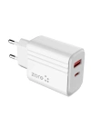 Zore Play Serisi PL05 Lightning 2in1 Seyahat Şarj Aleti 20W