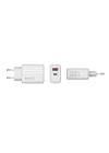 Zore Play Serisi PL07 Type-C to Type-C 2in1 PD Seyahat Şarj Aleti 20W