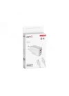 Zore Play Serisi PL08 Type-C to Lightning 2in1 PD Seyahat Şarj Aleti 20W