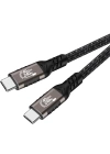 Zore QG01 Type-C to Type-C USB4 PD Data Kablosu 240W 40Gbps 8K@60Hz 0.2 Metre