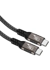 Zore QG01 Type-C to Type-C USB4 PD Data Kablosu 240W 40Gbps 8K@60Hz 1 Metre