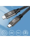 Zore QG02 Type-C to Type-C PD3.1 Data Kablosu 240W 480Mbps 0.5 Metre