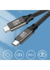 Zore QG02 Type-C to Type-C PD3.1 Data Kablosu 240W 480Mbps 1 Metre