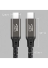 Zore QG02 Type-C to Type-C PD3.1 Data Kablosu 240W 480Mbps 1.5 Metre
