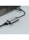 Zore QG03 USB-A to RJ45 USB3.0 Ethernet Dönüştürücü Kablo 1000Mbps 22cm