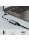 Zore QG03 USB-A to RJ45 USB3.0 Ethernet Dönüştürücü Kablo 1000Mbps 22cm
