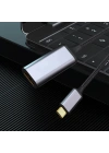 Zore QG05 8K 60 Hz Görüntü Kalitesi Type-C to HDMI Dönüştürücü 15cm