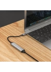 Zore QG05 8K 60 Hz Görüntü Kalitesi Type-C to HDMI Dönüştürücü 15cm
