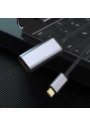 Zore QG05 8K 60 Hz Görüntü Kalitesi Type-C to HDMI Dönüştürücü 15cm