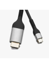 Zore QG06 8K 60 Hz Görüntü Kalitesi Type-C to HDMI Kablo 1.8M