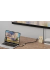 Zore QG07 8K 60 Hz Görüntü Kalitesi Type-C to Display Port Dönüştürücü 15cm