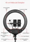 Zore RL-18 Işıklı Telefon Tutucu Ring Light