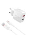 Zore Vest Serisi V2 Micro 2 in 1 Şarj Seti
