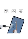 More TR Oppo A52 Zore Kenarları Kırılmaya Dayanıklı Cam Ekran Koruyucu