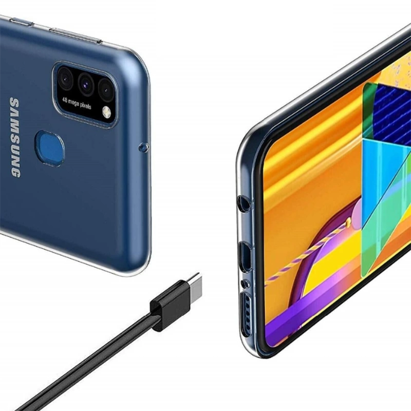 More TR Galaxy M31 Kılıf Zore Süper Silikon Kapak