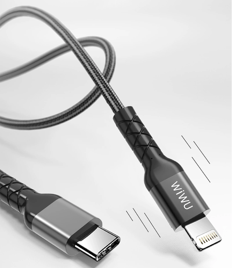 More TR Wiwu WP101 MFI Type-c to Lightning Kablo