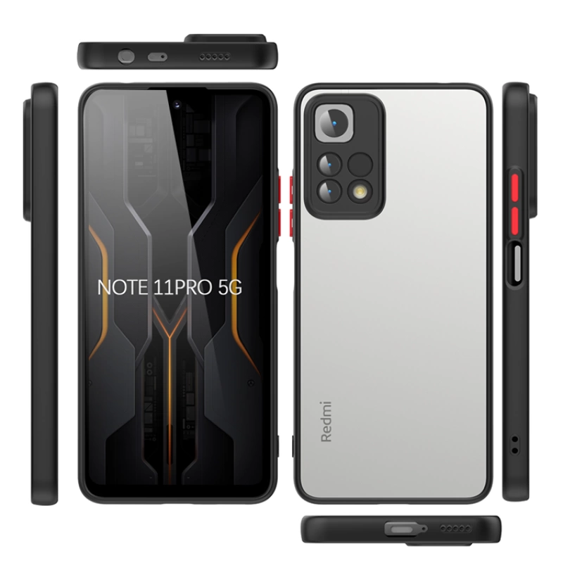 More TR Xiaomi Redmi Note 11 Pro 5G Kılıf Zore Hux Kapak