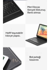 More TR Apple iPad Pro 11 Wiwu Keyboard Folio Kablosuz Klavyeli Kılıf