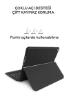 More TR Apple iPad Pro 11 Wiwu Keyboard Folio Kablosuz Klavyeli Kılıf