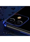 Apple iPhone 11 Kılıf Zore Dört Köşeli Lazer Silikon Kapak