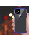 Apple iPhone 11 Kılıf Zore Dört Köşeli Lazer Silikon Kapak