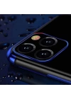 Apple iPhone 11 Pro Max Kılıf Zore Dört Köşeli Lazer Silikon Kapak