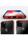 Apple iPhone 11 Pro Max Kılıf Zore Dört Köşeli Lazer Silikon Kapak