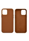 More TR Apple iPhone 12 Kılıf Wiwu Calfskin Kapak