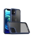 More TR Apple iPhone 12 Kılıf Zore İnoks Kapak