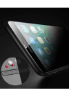 More TR Apple iPhone 7 Zore Anti-Dust Mat Privacy Temperli Ekran Koruyucu