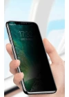 More TR Apple iPhone XR 6.1 Zore Anti-Dust Mat Privacy Temperli Ekran Koruyucu