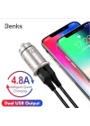 More TR Benks C27 Dual Usb Araç Şarj Aleti 4.8A