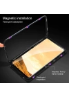 More TR Galaxy A50 Kılıf Zore Devrim Mıknatıslı Cam Kapak