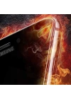 More TR Galaxy A6 2018 Zore Kenarları Kırılmaya Dayanıklı Cam Ekran Koruyucu
