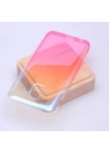 More TR Galaxy J6 Zore Renkli Transparan Kapak