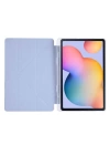 More TR Galaxy Tab S6 Lite P610 Kılıf Zore Tri Folding Kalem Bölmeli Standlı Kılıf