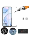 More TR Huawei P40 Lite Zore Kenarları Kırılmaya Dayanıklı Cam Ekran Koruyucu