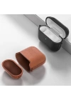 More TR Apple Airpods Pro Kılıf Wiwu Calfskin Kılıf