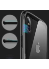 Apple iPhone X Kılıf Zore Eğimli Craft Cam Kapak