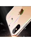 Apple iPhone X Kılıf Zore Rainbow Kapak