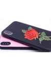 Apple iPhone X Kılıf Zore Rose Kapak