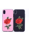 Apple iPhone X Kılıf Zore Rose Kapak