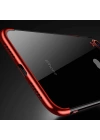 Apple iPhone XR 6.1 Kılıf Zore Dört Köşeli Lazer Silikon Kapak