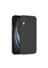 More TR Apple iPhone XR 6.1 Kılıf ​​​​​Wiwu Skin Carbon PP Kapak